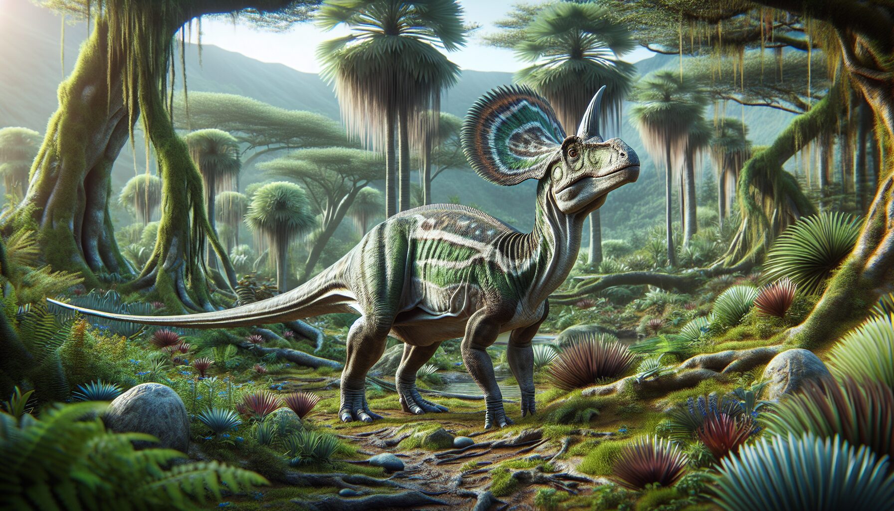 Parasaurolophus: El dinosaurio con el primer altavoz de la historia